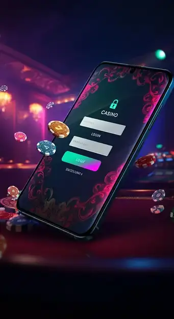 Interfaz de inicio de sesión de Spinmama Casino con campos para correo electrónico y contraseña, destacando la seguridad 2FA.